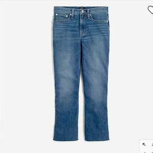 J. Crew High Rise Crop Flare